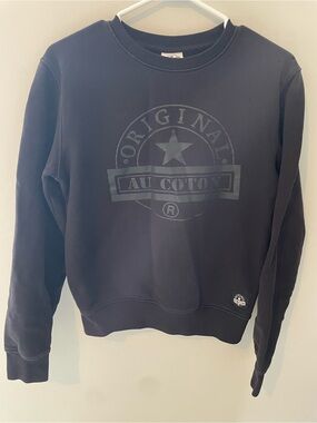 Original Crewneck Sweatshirt - Black original au coton